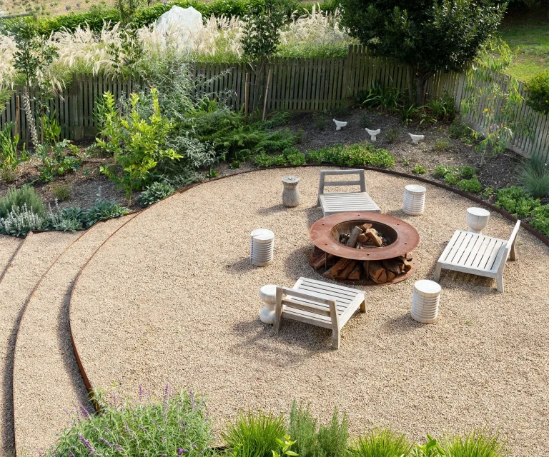 Custom Backyard Fire Pit & Seating Area Design Guide